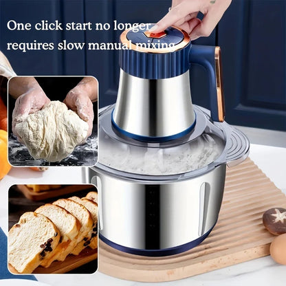Effortless Stainless Steel Food Chopper for Quick Meal Prep