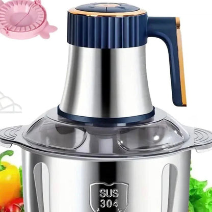Effortless Stainless Steel Food Chopper for Quick Meal Prep