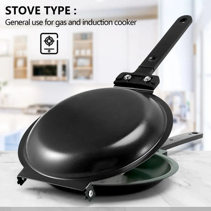 Effortless Flipping Pancake Maker with Non-Stick Finish