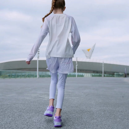 Light-Up Kids' Sneakers with Removable Roller Wheels