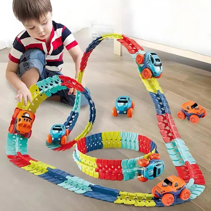 Interactive Magnetic Raceway Set for Engaging Learning