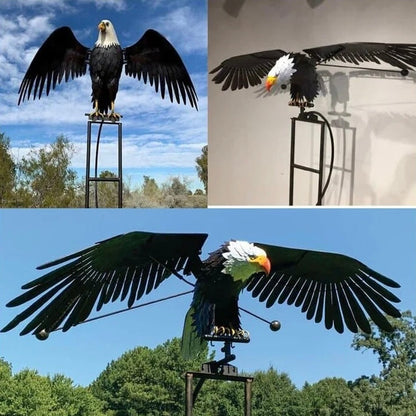 Elegant Avian Motion Spinner for Your Garden