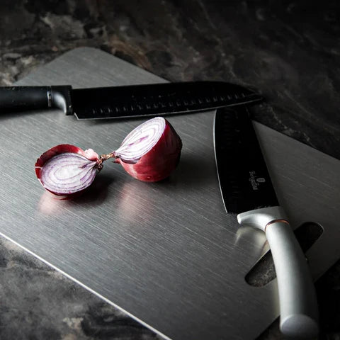 Lightweight Titanium Food Prep Board with Safe Edges
