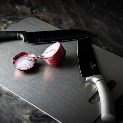 Lightweight Titanium Food Prep Board with Safe Edges