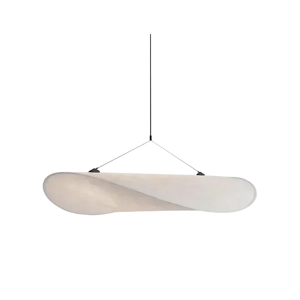 Serene Glow Silk LED Pendant Light