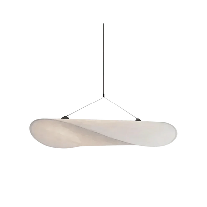 Serene Glow Silk LED Pendant Light