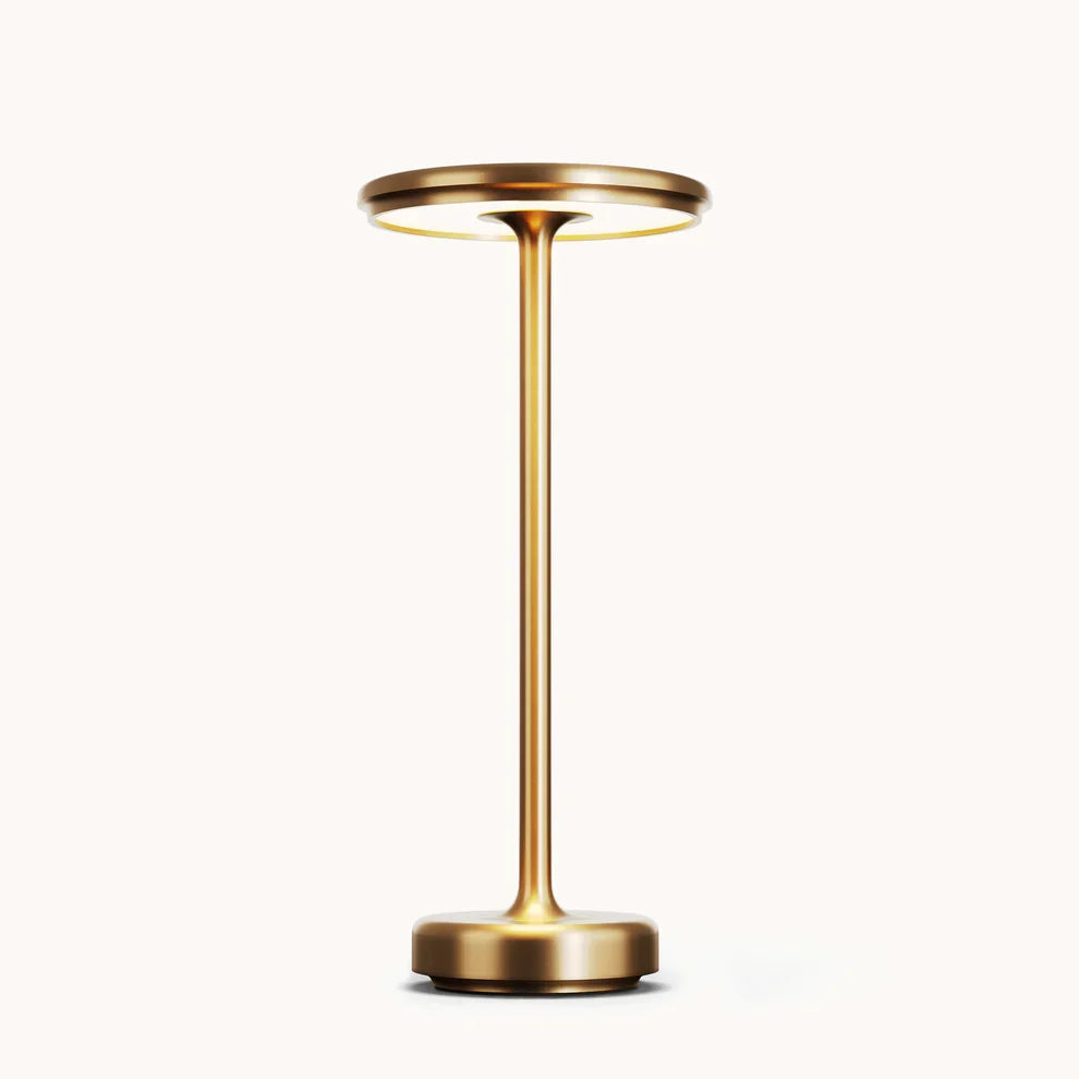 Elegant Portable LED Lamp with Touch Control and Waterproof Design