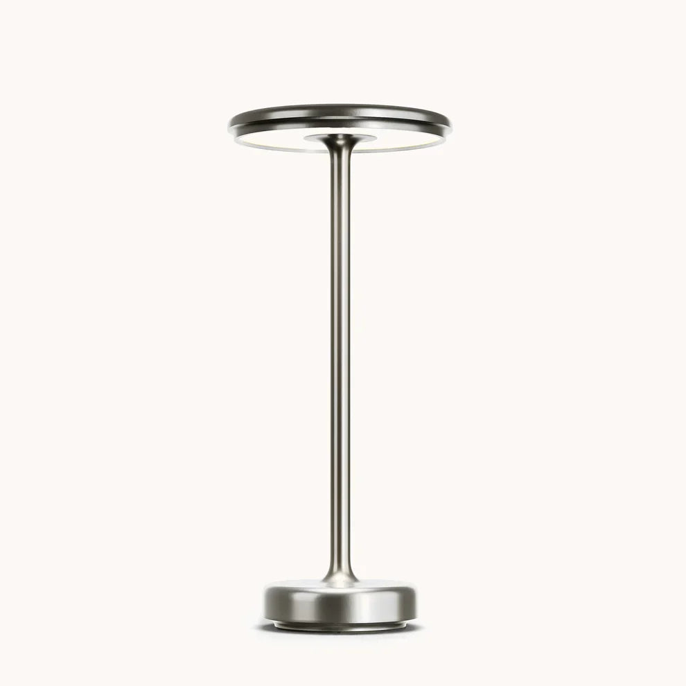 Elegant Portable LED Lamp with Touch Control and Waterproof Design