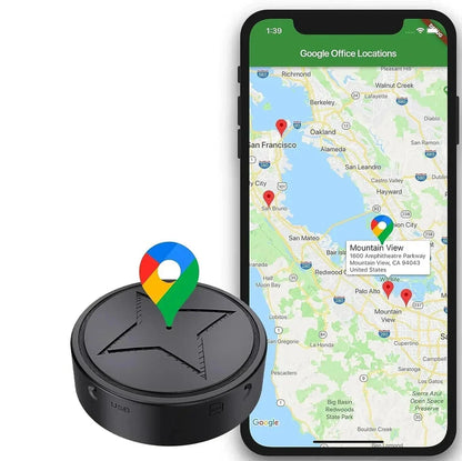 Compact GPS Tracker for Vehicles and Belongings - Real-Time Monitoring