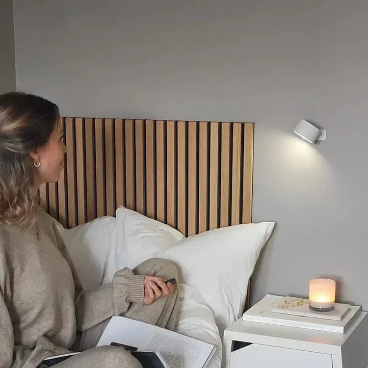 Cordless 360° Wall Light, Adjustable LED Rechargeable Fixture