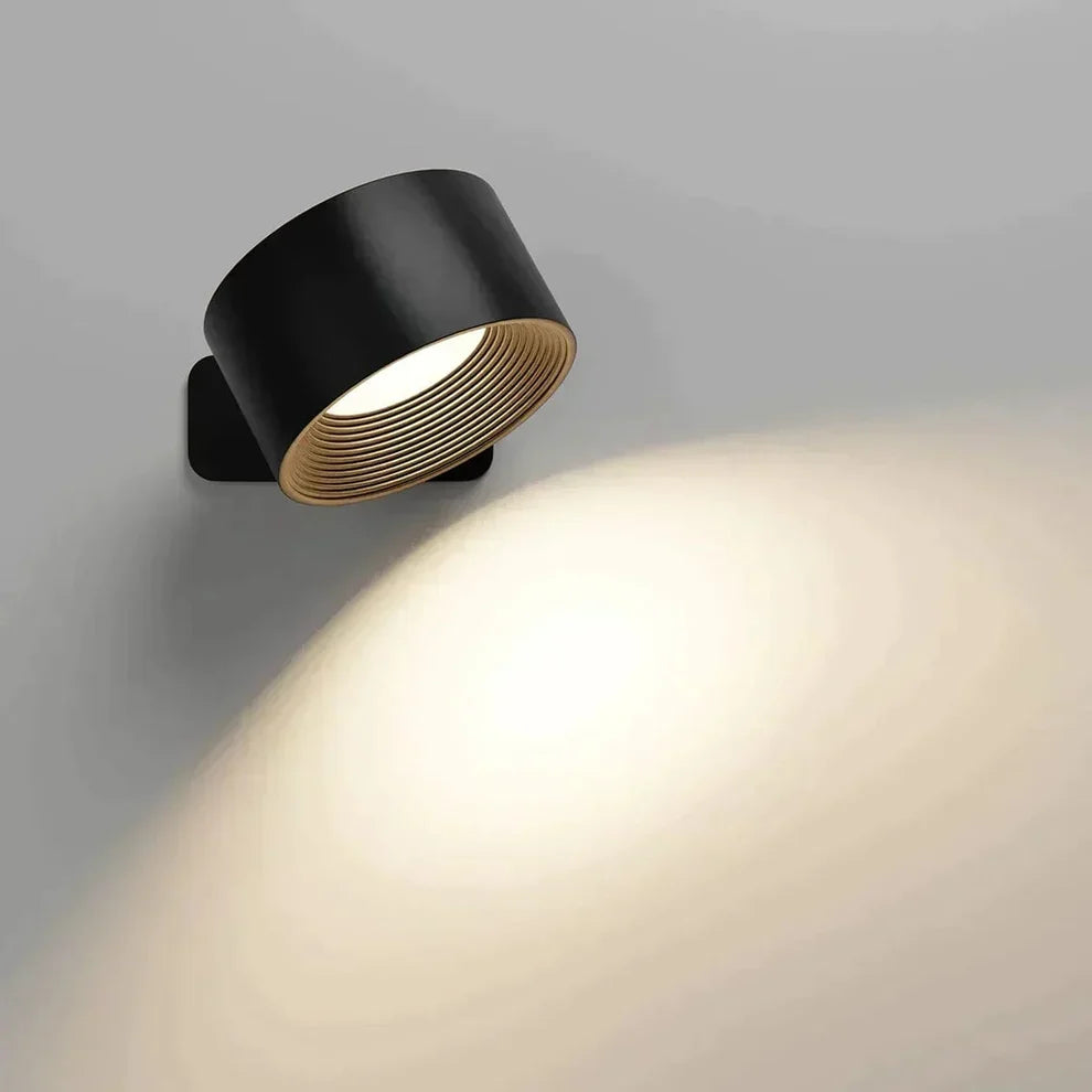 Cordless 360° Wall Light, Adjustable LED Rechargeable Fixture