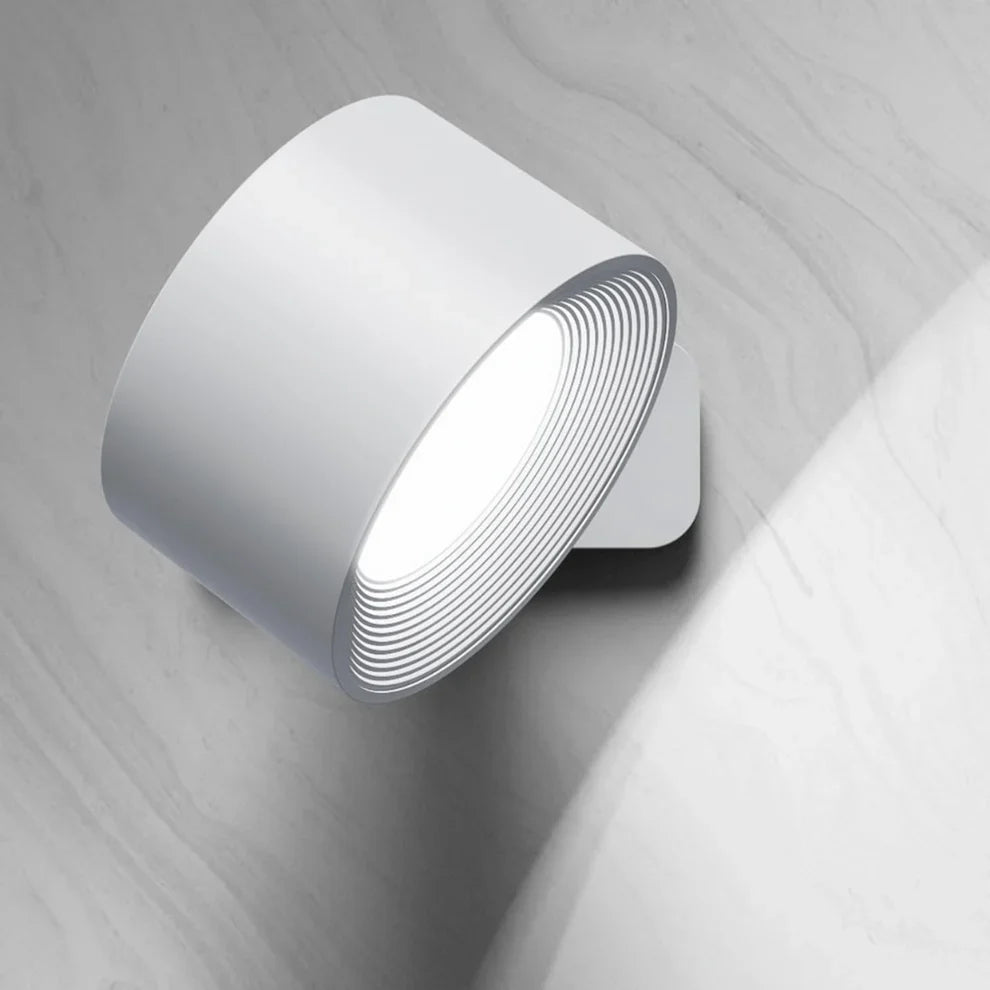 Cordless 360° Wall Light, Adjustable LED Rechargeable Fixture