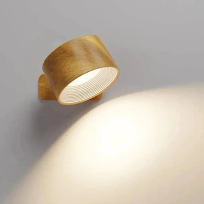 Cordless 360° Wall Light, Adjustable LED Rechargeable Fixture