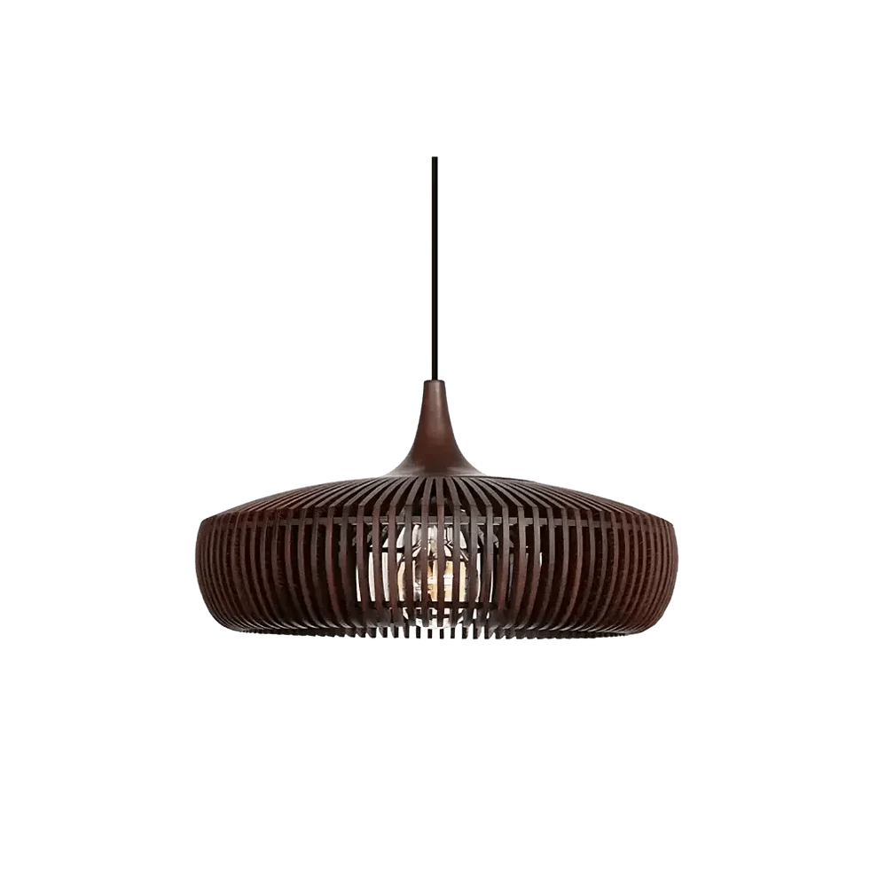 Elegant Round Wooden Ceiling Light for Cozy Spaces