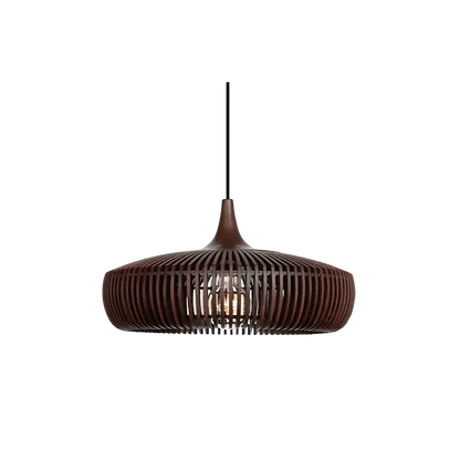 Elegant Round Wooden Ceiling Light for Cozy Spaces