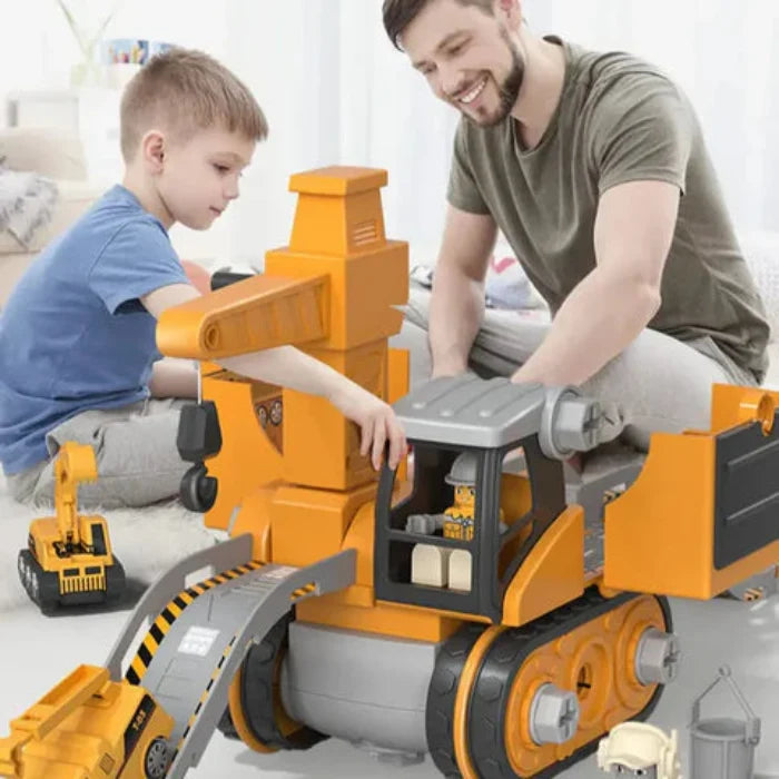 Kids’ Excavator Building Set - Fun and Educational Assembly Toy