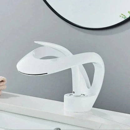 Sleek Waterfall Faucet for a Modern Bathroom Upgrade