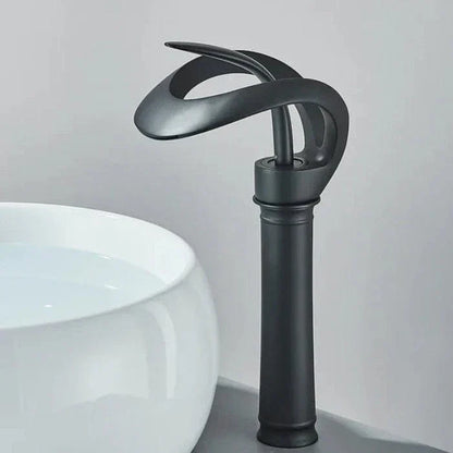 Sleek Waterfall Faucet for a Modern Bathroom Upgrade