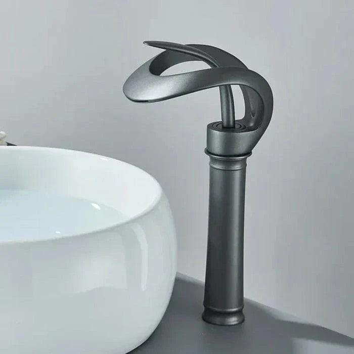 Sleek Waterfall Faucet for a Modern Bathroom Upgrade