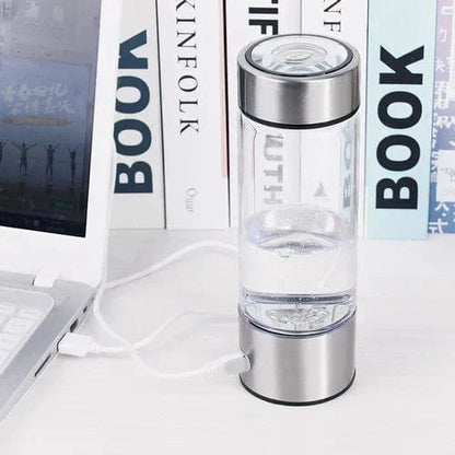 HydroBoost Portable Water Bottle - 14 oz Hydrogen Infuser