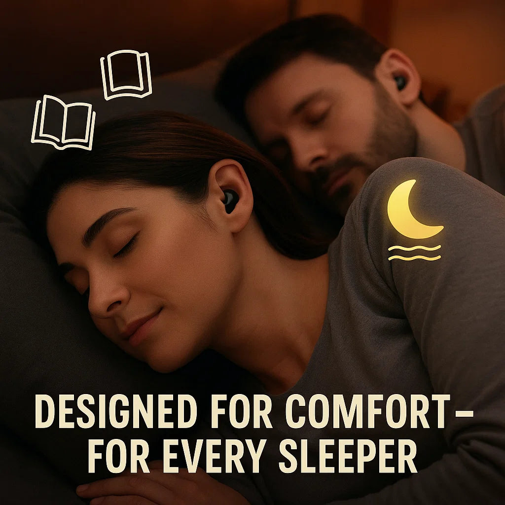 Sleek Wireless Earbuds with Ergonomic Charging Case