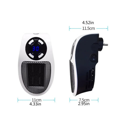 Efficient Compact Heater with Safety Features for Cozy Spaces