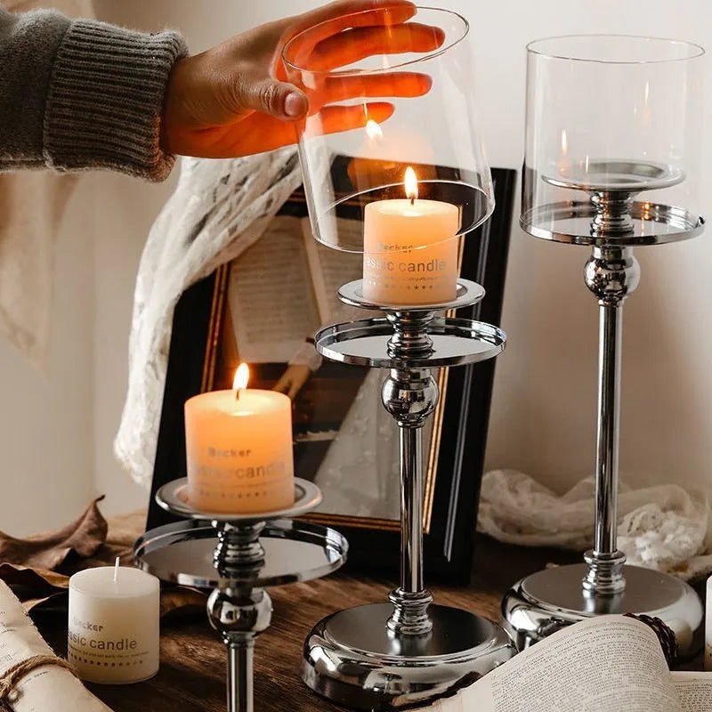 Elegant Candle Stand for Chic Home and Dining Spaces
