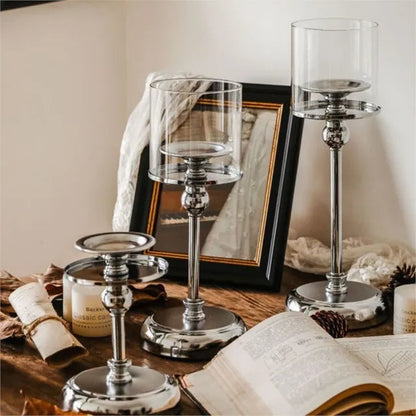 Elegant Candle Stand for Chic Home and Dining Spaces