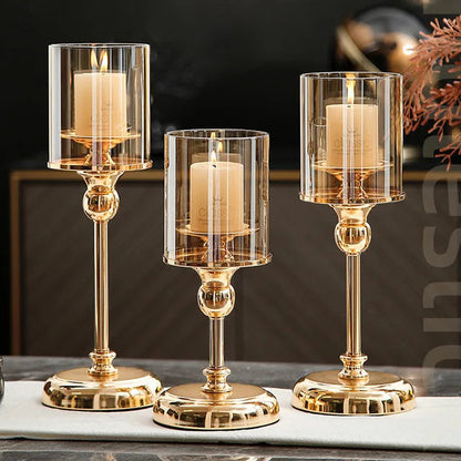 Elegant Candle Stand for Chic Home and Dining Spaces