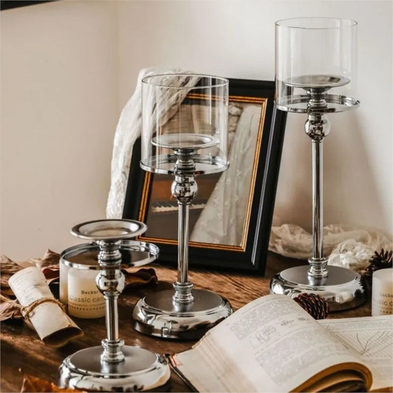 Elegant Candle Stand for Chic Home and Dining Spaces