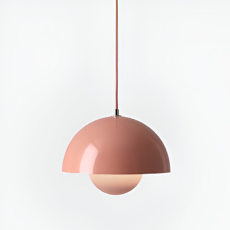 Chic Nordic Half-Dome Pendant Light for Stylish Spaces