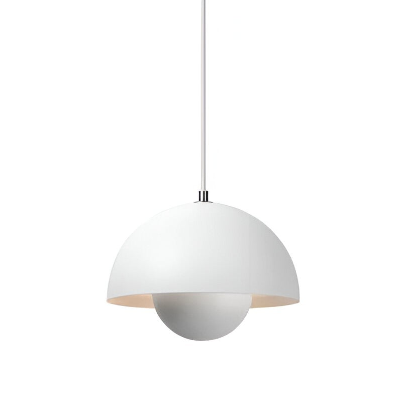 Chic Nordic Half-Dome Pendant Light for Stylish Spaces