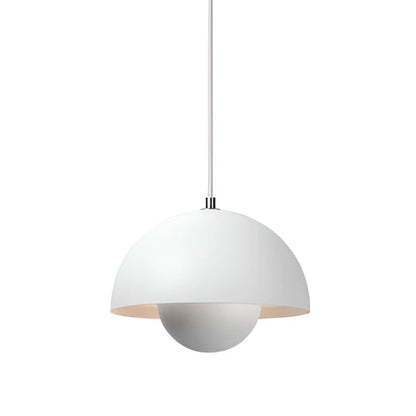 Chic Nordic Half-Dome Pendant Light for Stylish Spaces