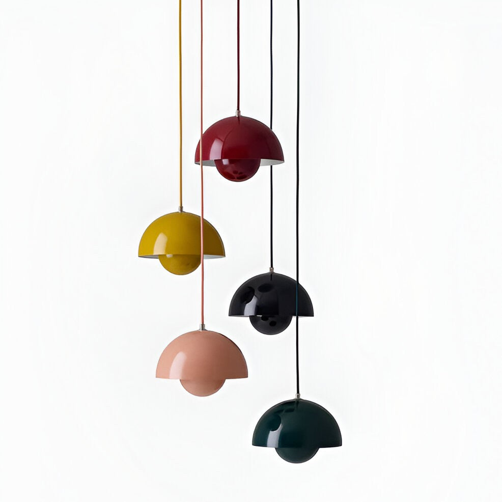 Chic Nordic Half-Dome Pendant Light for Stylish Spaces
