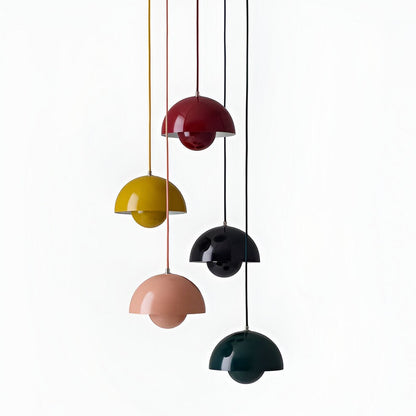 Chic Nordic Half-Dome Pendant Light for Stylish Spaces