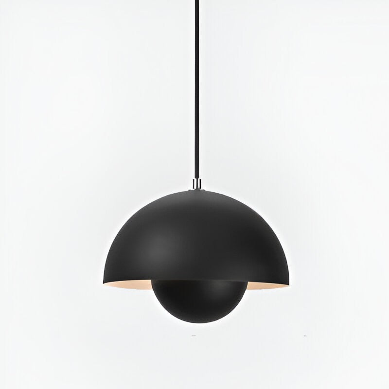 Chic Nordic Half-Dome Pendant Light for Stylish Spaces