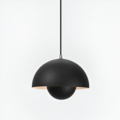 Chic Nordic Half-Dome Pendant Light for Stylish Spaces