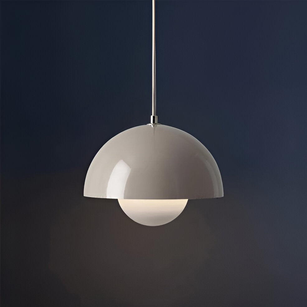 Chic Nordic Half-Dome Pendant Light for Stylish Spaces