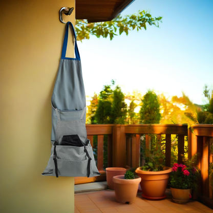 Durable Gardening Apron with Adjustable Straps and Pockets