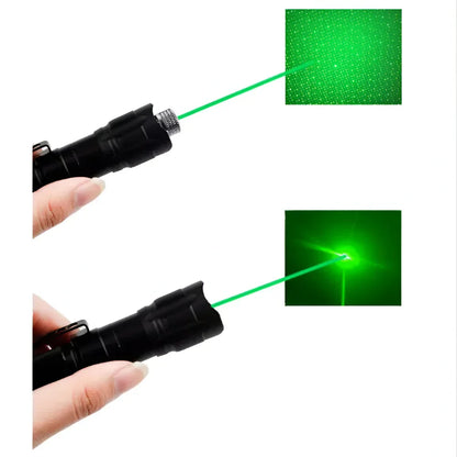 Precision Green Laser Pointer with 2000m Range and Rechargeable Battery