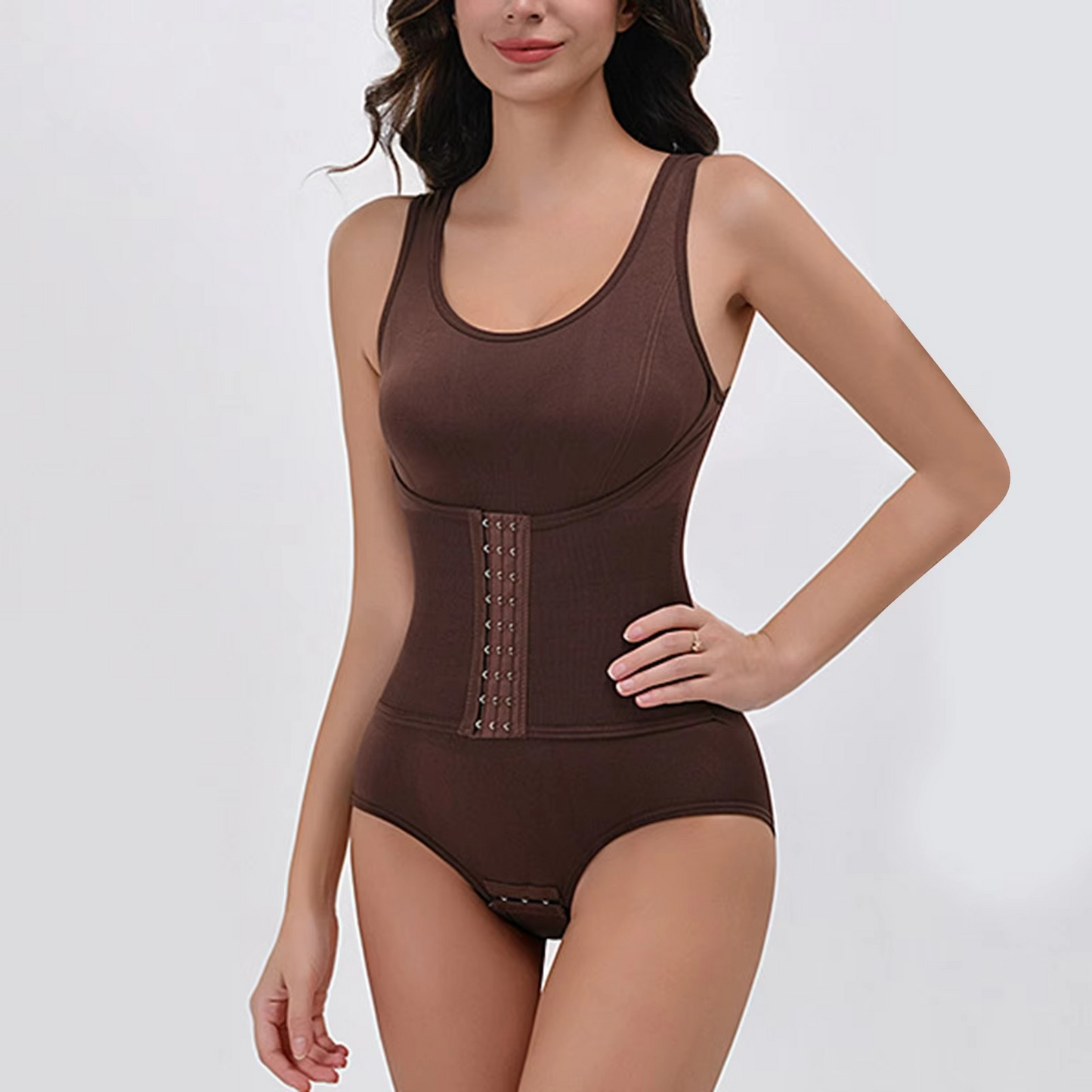 Sleek Bodysuit and Bra Combo with Custom Fit Straps