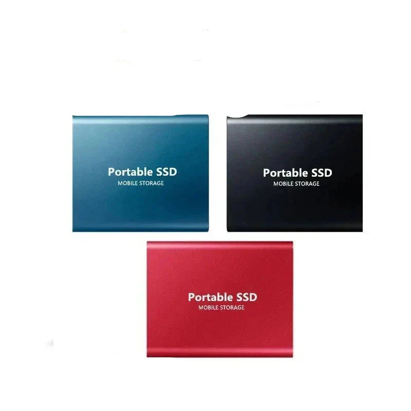 Compact Portable SSD with Universal Connection & Multi-Device Compatibility