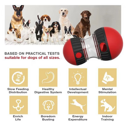Engaging Canine Challenge Toy with Treat Compartments