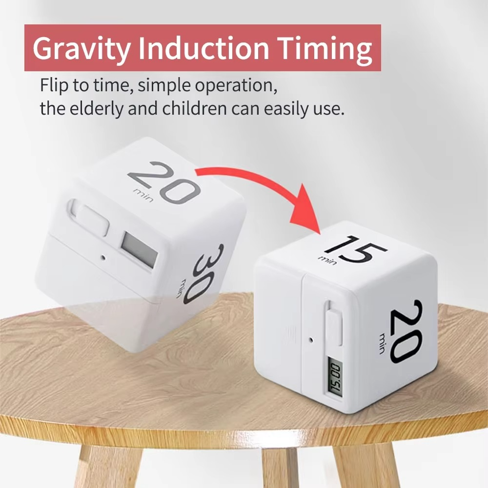 Magnetic Silent Countdown Timer for Effortless Time Management