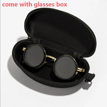 Customizable Polarized Sunglasses with Round Design and UV Defense