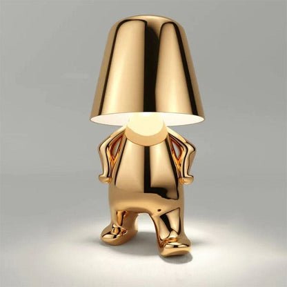 Elegant Rechargeable Table Light with Touch Control and Soft LED Illumination