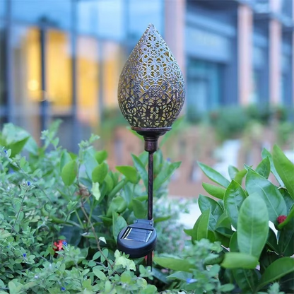Illuminate Your Outdoors with Solar-Powered Water Drop Light