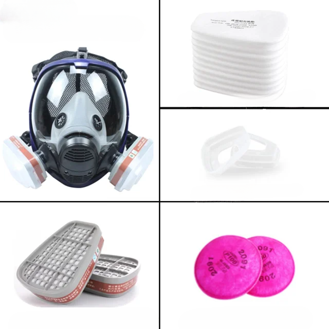 Ultimate Full-Face Safety Respirator with Anti-Fog Visor & Filters