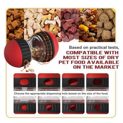 Engaging Canine Challenge Toy with Treat Compartments