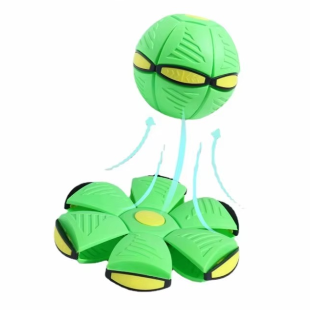 Transforming Disc and Ball for Active Playtime Fun